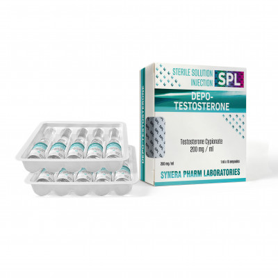 Testosterone Cypionate 200 ампулы Synera